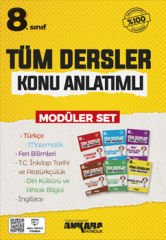 8. Sınıf Tüm Dersler Konu Anlatımlı Modüler Set