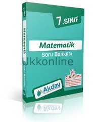 7.SINIF MATEMATİK SORU BANKASI AKDAY YAYINLARI
