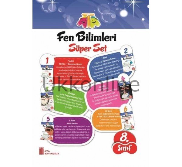 8. SINIF ATA SÜPER SET  FEN BİLİMLERİ