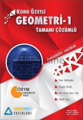 SIRADIŞI ANALİZ TYT GEOMETRİ TAMAMI ÇÖZÜMLÜ SORU BANKASI 2019