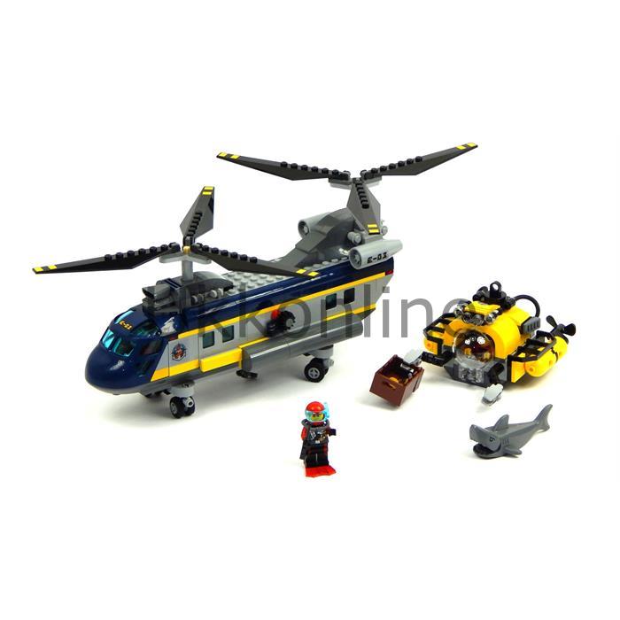 LEGO CITY DENIZ ALTI 60093 HELICOPTER-4