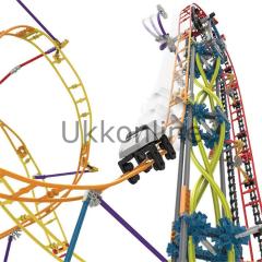 Neco 17040 K'Nex Electrsc Inferno Roller Coaster