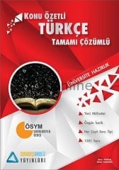 SIRADIŞI ANALİZ TYT TÜRKÇE TAMAMI ÇÖZÜMLÜ SORU BANKASI 2019
