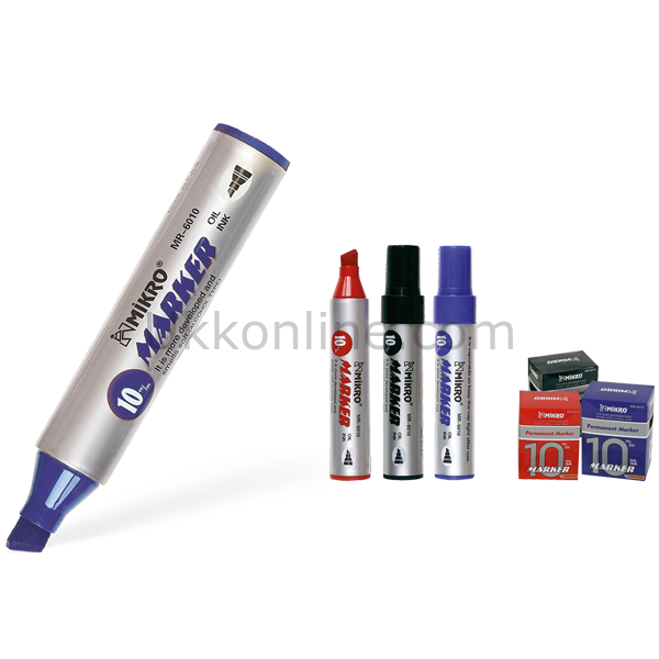 MİKRO MARKÖR JUMBO 10mm MAVİ 6010