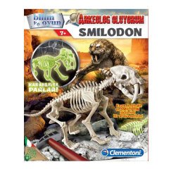 64584 SMILODON FLORESAN /ArkeolijikKazıSeti +7 yaş