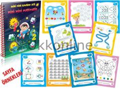 3-4 Yaş Mini Mini Matematik Etkinlik Kitabı