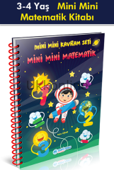 3-4 Yaş Mini Mini Matematik Etkinlik Kitabı