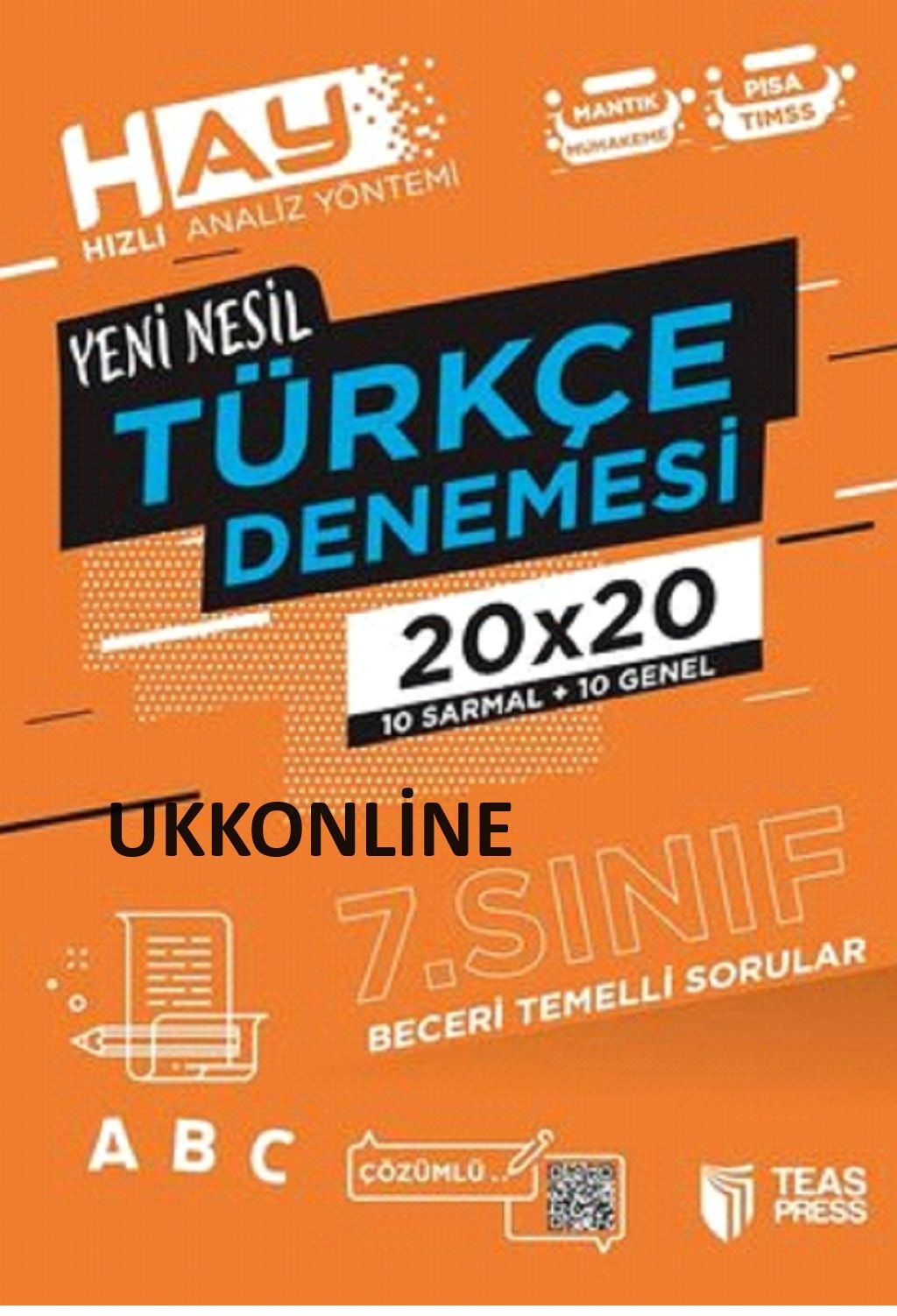 7. Sınıf Yeni Nesil Türkçe Denemesi 40 Adet