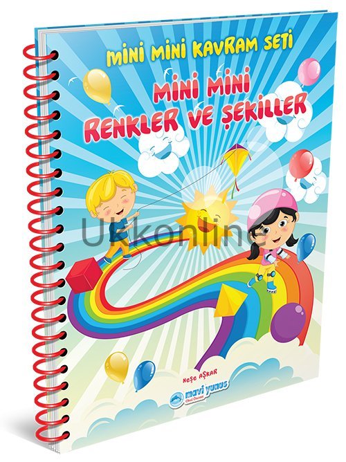 3-4 Yaş Mini Mini Renkler ve Şekiller Kavram Kitabı