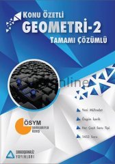 SIRADIŞI ANALİZ AYT GEOMETRİ  TAMAMI ÇÖZÜMLÜ SORU BANKASI