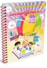 Kavram Atölyesi Etkinlik Kitabı  - 2 (4-5-6 Yaş)