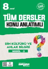 8. Sınıf Tüm Dersler Konu Anlatımlı Din Kültürü ve Ahlak Bilgisi Modül-5
