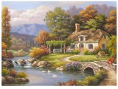 3091 KIR EVİ / COTTAGE STREAM 1000PCS