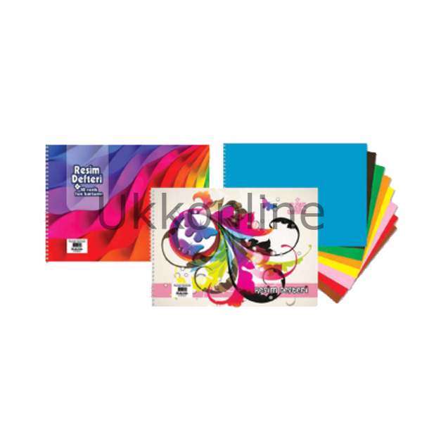 K.COLOR  RESİM DEFTER 35-50 10+10YP FON KARTONLU