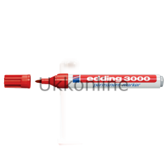 EDDİNG PERMANENT MARKÖR E-3000 KIRMIZI