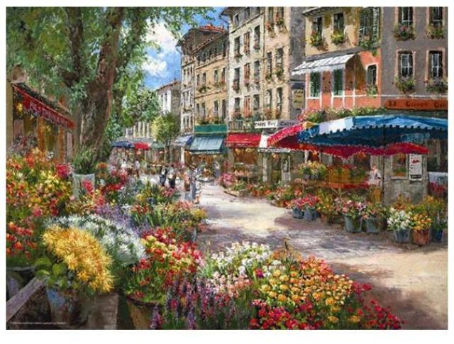 3106 PARİS ÇİÇEK PAZARI / PARİS FLOWER MARKET 1000PCS