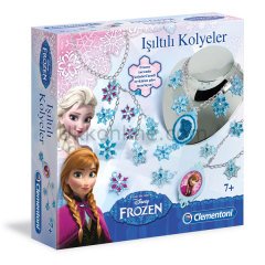 64589 FROZEN IŞILTILI KOLYELER +7 yaş