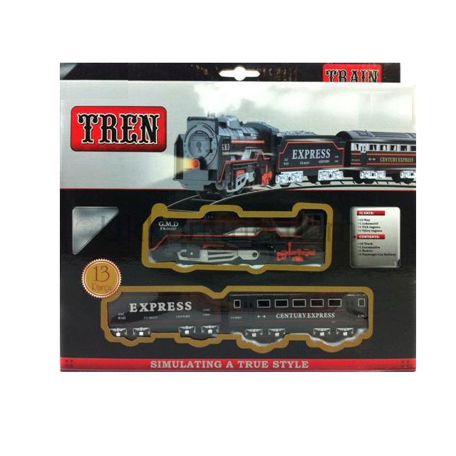 19026AB KT.13PCS KLASİK KÜÇ.TREN SET