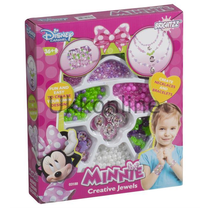 Fen 03188 Minnie Mouse Takı Seti Büyük Tekli Kutu