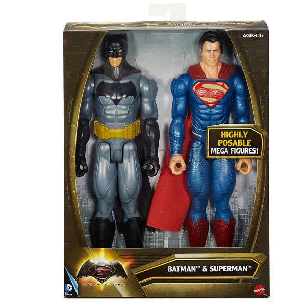 DLN32 BATMAN BvS 12inch FİGÜRLER 2li paket