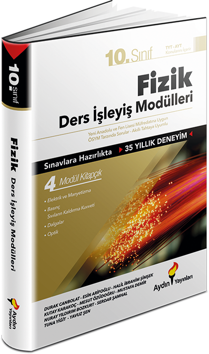 10. Sınıf Aydın Fizik Ders İşleyiş Modülleri Aydın Yayınları