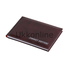 GÜLPAŞ ZİMMET DEFTER SUNİ DERİ CİLTLİ KÜÇÜK 100YP