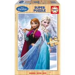 EDUCA COCUK PUZZLE AHSAP 100 16373  FROZEN
