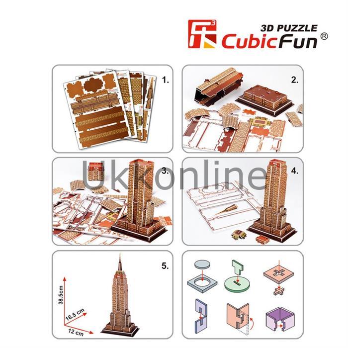 NECO 3D PUZZLE  C704H EMPIRE STATE BİNASI-ABD