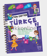 2.SINIF ETKİN AKILLI DEFTER TÜRKÇE KAYA YAYINLARI
