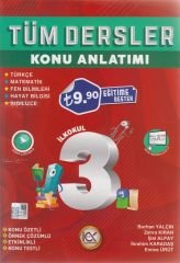 3. Sınıf Tüm Dersler Konu Anlatımı İlk Önce Yayıncılık