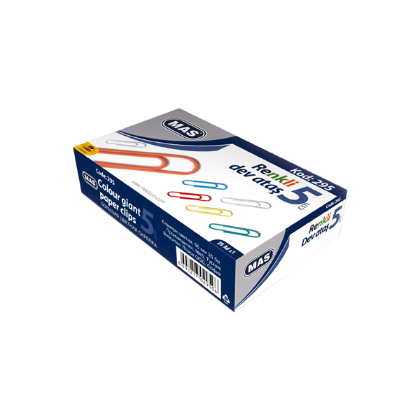 MAS ATAŞ 295 RENKLİ DEV PVC KAPLI 50mm