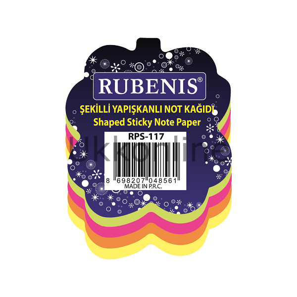 RUBENİS YAPIŞKAN NOTLUKyp 4 FOSFORLU RENK