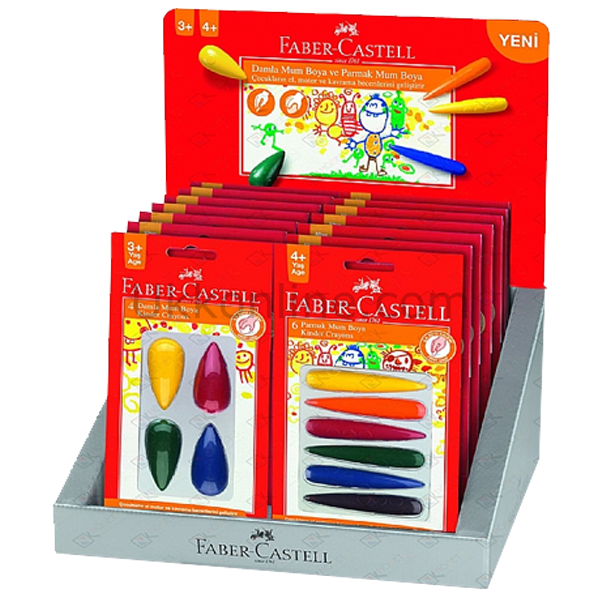 FABER MUM BOYA DAMLA PARMAK 16 LI STAND