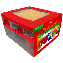 FABER OYUN HAMURU SU BAZLI 4 RENK + 2 KALIP