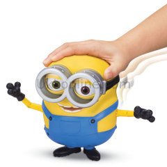 31006 SUN FİGÜR MINIONS ACTION BOB KONUŞAN/MİNİ AYICIKLI 18CM. (DESPIC)-MTW-