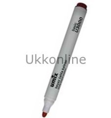 UMİX BASİC BEYAZ TAHTA KALEMİ KIRMIZI