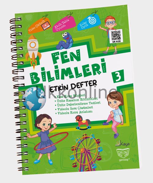3. SINIF ETKİN AKILLI DEFTER FEN BİLİMLERİ KAYA YAYINLARI
