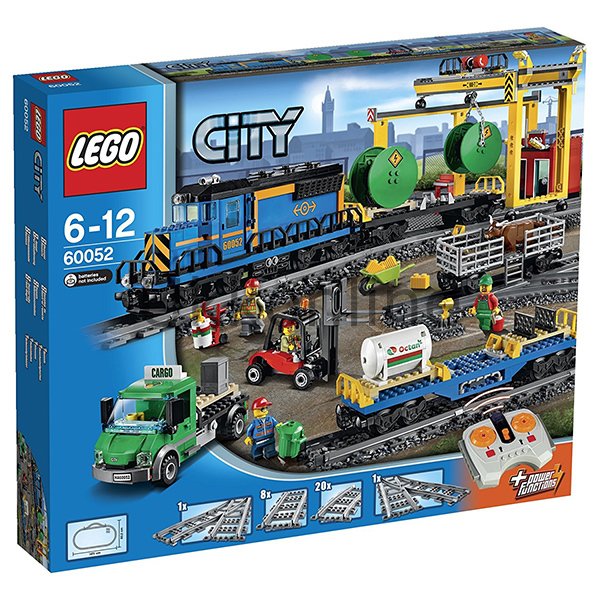 LSC60052 CITY-KARGO TRENİ /City 6-12 yaş LEGO 888pcs