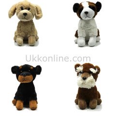 29142 23CM PELUŞ OTURAN KÖPEK 4 ASORTİ