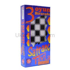 0019  MIK.3OYUN SATRANÇ-TAVLA-DAMA