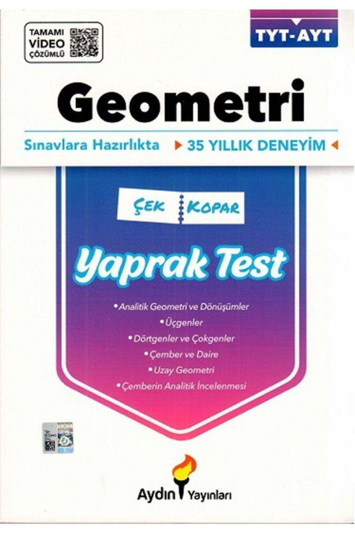 Tyt Ayt Geometri Yaprak Testler