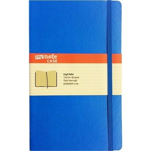 MYN108-Ç MYNOTE CASE 19X25  DEFTER 96 YP. ÇİZGİLİ KOYU MAVİ