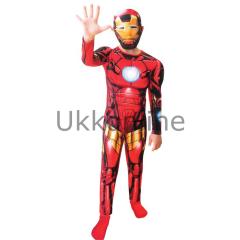 Mega 00916 Kostüm Ironman Basic Kostüm 7-9 Yaş