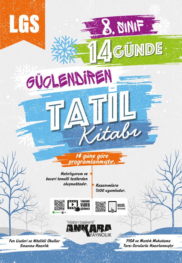 8. Sınıf 14 Günde Tatil Kitabı