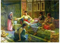3168 HAREMDE YAŞAM / INTERİOR OF A HAREM 1000PCS