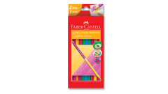 FABER BİCOLOR BOYA KALEMİ 24 RENK 120612