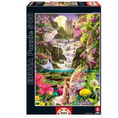 15515/EDU 500pcs WATERFALL FAIRIES /Educa /500 parça puzzle