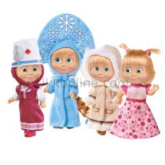 01680 MASHA HEMŞİRE/UZ.SAÇLI/KIŞ/GÜNLÜK KIYAFETLİ 12 CM