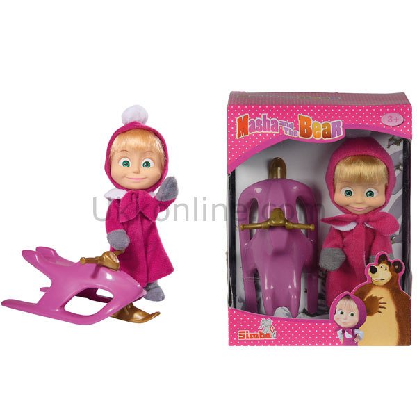 01681 MASHA KIŞ KIYAFETLİ/KIZAKLI 12CM.