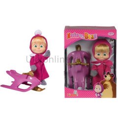 01681 MASHA KIŞ KIYAFETLİ/KIZAKLI 12CM.